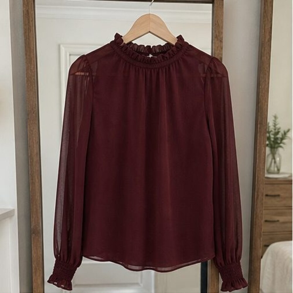 Sand Lace Trim Top